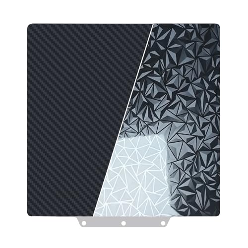TMYPN 235x235mm Diamond PEO + Carbon Fiber PET Build Plate for Flashforge Adventurer 5M/5M Pro 3D Printer, 3D Printer Sp