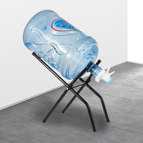 Support pour cruche d'eau pliable avec bec verseur et levier