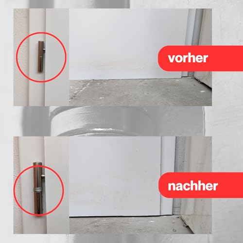 50-teiliges Fitschenring-Sortiment, je 10 x Ø 9/10/11/12/13 mm, zum Anheben von Türen, vermessingter Stahl, Unterlegscheiben, Beilagscheiben, Distanzscheiben, Türheber