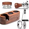 Tamper Espresso de 54 mm con resorte calibrado cargado para Breville, autoajustable de 10.89 kg