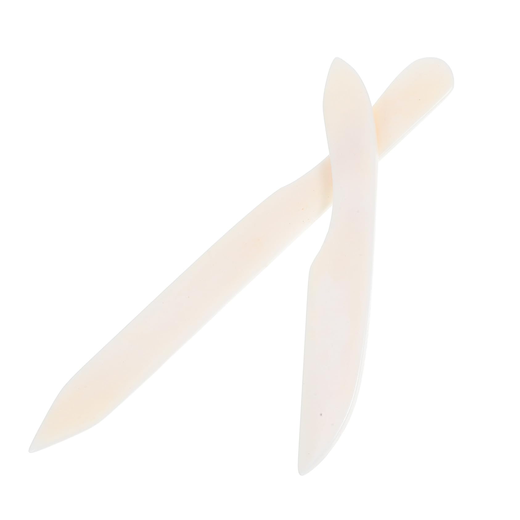 Plegadora de Hueso Blanco Función de Corte y Plegado 2 Piezas para Manualidades y Scrapbooking Adecuado para Oficina y Creación de Tarjetas
