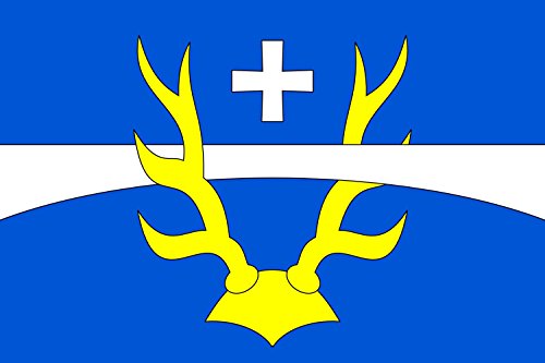 Drapeau Krnsko CZ vectoriel pour impression grand format et graphisme - 2