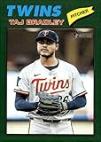 TAJ BRADLEY 2026 Topps Heritage Dark Green Bordered #38 NM-MT Baseball Twins
