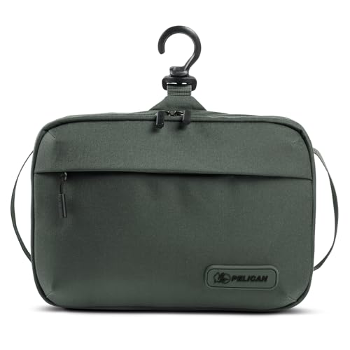 Trousse de toilette Pelican charcoal en toile robuste pour ranger vos accessoires