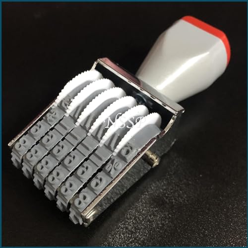 Image of Number Stamp (Incl. ?, Kg, Gm, No.) - 6 Digits(Without Pad /Manual /Rolling Bands)(Pack Of-1)