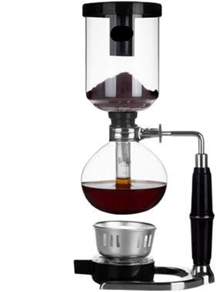 3 Person Household Vacuum Coffee Maker Set Glass Manual