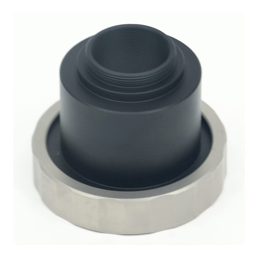 Accesorios para Microscopios 60N Microscopio C-Mount 0.8X Adaptador Compatiblefor Microscopio Phototube a C/T2/M52-Mount Adapter Durabilidad Y Rendimiento Confiable