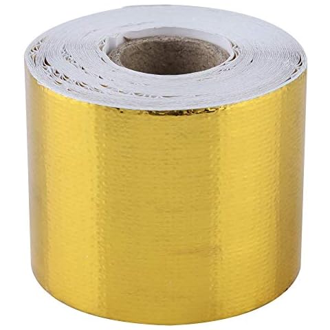 Gold Heat Reflective Car Shield Wrap Cover