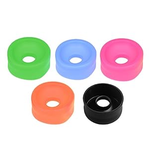 zroven 3 stücke Penis Pump Sleeve Cover Silikon Gummidichtung Ersatz Penis Vergrößerer Gerät Vakuumpumpe Zufällige Farbe