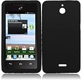 For Huawei Ascend Plus H881C Silicone Jelly Skin Cover Case Black Accessory