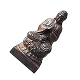 Estatua de quan yin para sacrificar: se puede utilizar como decoración del hogar para darle una impresión visual novedosa, llena de estilo de buda, decoración de escritorio interior
