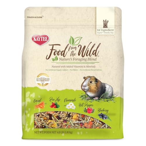 Kaytee Food from The Wild Natural Pet Guinea Pig Food 4 Pound