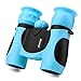JONGSUN Binoculares Niños 8x21 Alta Resolución - Juego de Regalo Binoculars for Kids Niños y Niñas (Azul)