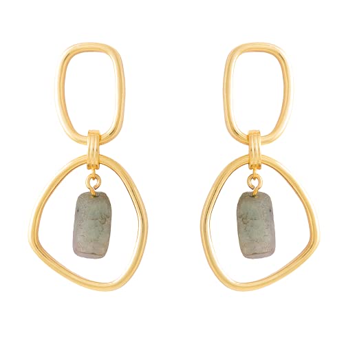 Cercles Mercury Aguamarina boucles d'oreilles pendantes bleues pour femme