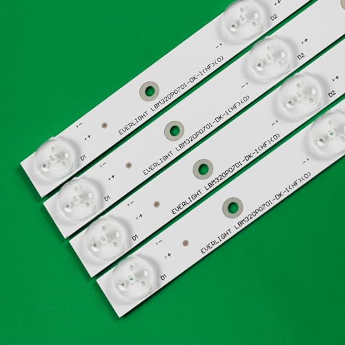 Tira de LED para iluminación trasera 32ld165ru con diodos EVERLIGHT 3