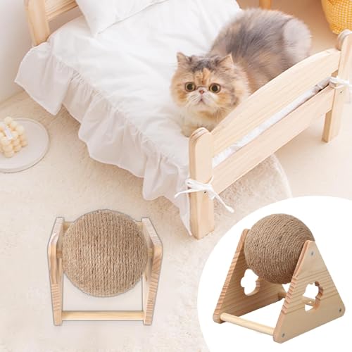 Balle à gratter en sisal pour chat et chaton - 3