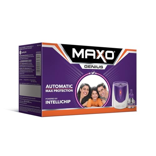 Maxo Genius Liquid Vaporizer Combo (Machine + 1 Refill Liquid 45m...