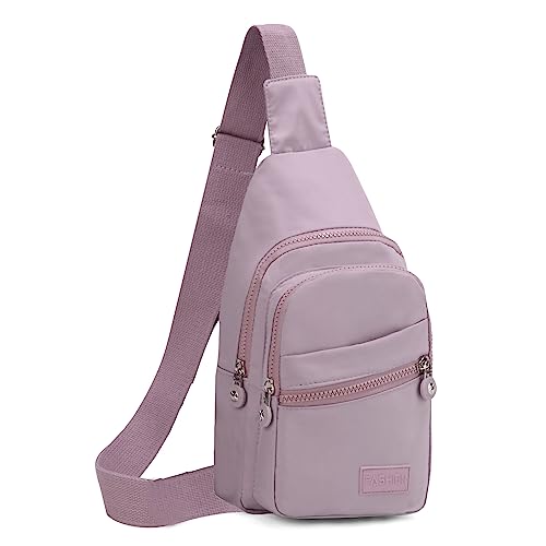 Image of Small Sling Bag for Women Crossbody Sling Backpack Casual Daypack Backpack Cross Body for Travel Outdoor Hiking