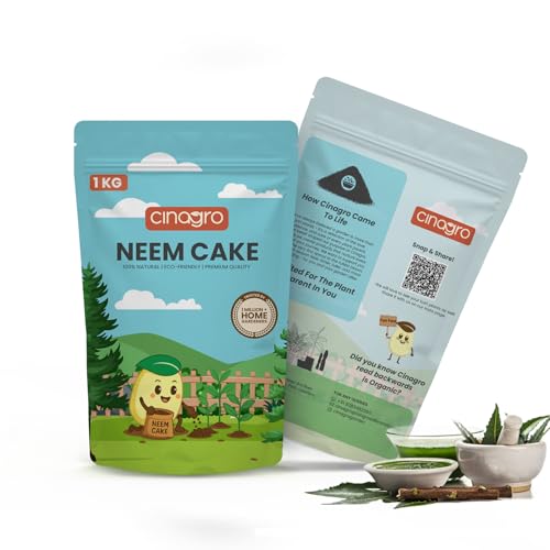 Cinagro Neem Cake Powder (1 Kg) 100% Organic, Biodegradable Soil ...