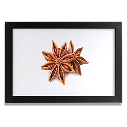 Affiche avec cadre cuisine Anis Star Spice Tulup 30x20 cm pour créer une ambiance chaleureuse