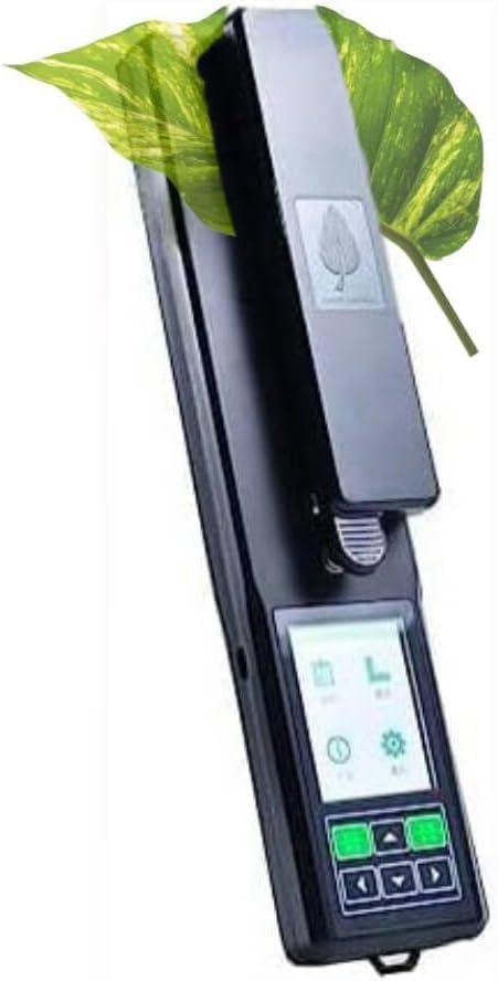 Portable Leaf Area Meter Leaf Length Width Area Tester with Length Range 0-1000mm Width Range 0-150mm Resolution 0.01cm²