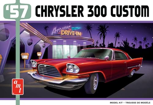 Modelo a escala Chrysler 300 1957 1:25 miniatura 5