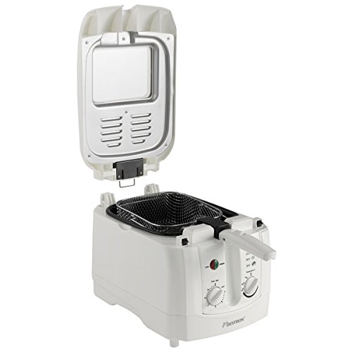 Preisvergleich Produktbild Bestron ADF3000 Fritteuse weiß 3 Liter