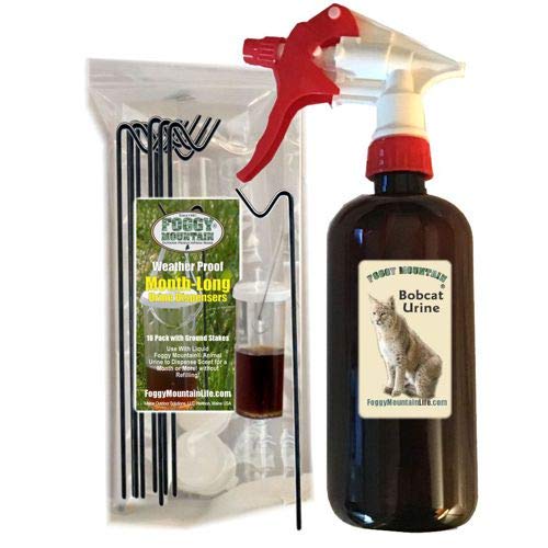 Foggy Mountain Bobcat Urine 16 oz Dispenser Combo