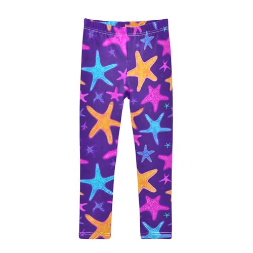 Bright Starfish Girls Leggings Soft Stretch Workout Yoga Dance Pants for Kids Casual Tights