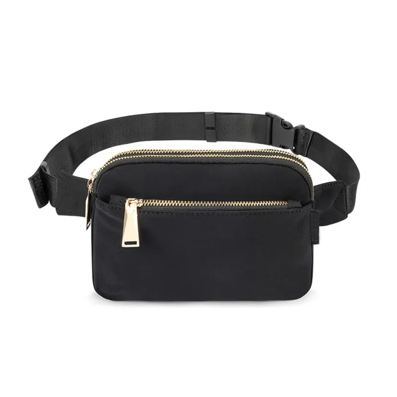 Waist Bag for Men Women with Adjustable Strap, Waterproof Chest Bag Large Capacity Fanny Pack,Crossbody Lemon Bags for Travel Outdoor Sports Cycling(Color_Black)-image-31