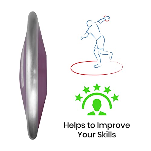 Sportaxis School Discus Throw, 70% Rim Weight, Smooth Surface, Suitable For Beginners, 1 Kg #TOP4