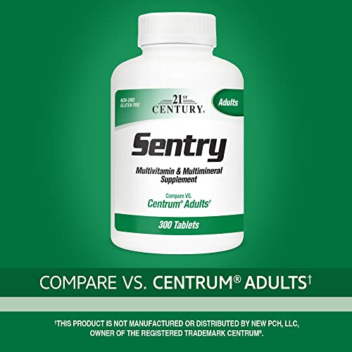 21St Century Sentry, 300 Tablets (Pack Of 2) #TOP1