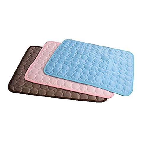 Dog Cool Pad Summer Self Cooling Mat For Dogs & Cats Breathable Pet Cooling Blanket For Small/Medium/Large Size Dogs Indoor And Portable Outdoor Cover