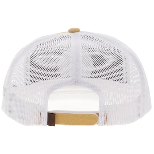 Image of HOOEY Spur Adjustable Snapback Hat - High Profile 5-Panel Breathable Mesh Baseball Cap, Trucker Hat for Men and Women