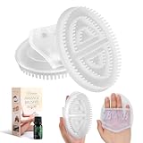 2 PCS Meridian Brush Massage Body Brush, 2026 Upgraded Meridian Massage Brushes with 10 ML Essential Oil, Full Body Relaxation Cellulite Massager Brushes for Belly, Arms, Legs, Back (Brown)