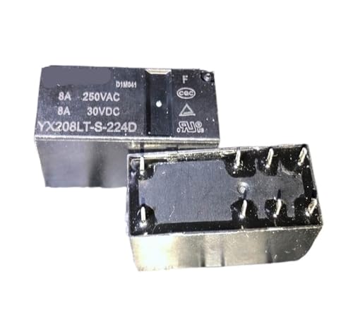 Relé de 8 pines YX208LT-S-212H para reparar placas de climatización y control de 12V