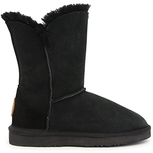 Lamo Womens Liberty 9 Chelsea Boot, Black, 7 M US