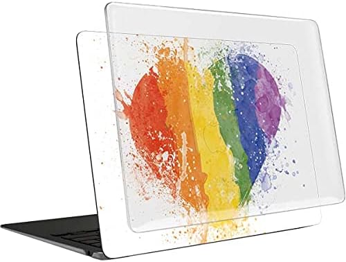 Skinit Case + Skin Compatible with MacBook Air 13in (2020) Originally Designed Love is Love Heart Design