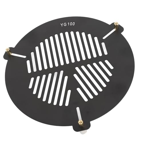 Image of Telescope Focusing Mask, Aluminum Alloy Focusing Fishbone Plate for 104 to 146mm Telescopes, 3 Metal Posts, Precise Focus Tool for Astrophotography and Stargazers