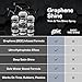 Ethos Graphene Shine - Trim & Tire Shine Spray, High Sheen, Non Greasy, Sling Free Finish! Conditions and Protects Rubber with UV Protection (16 Oz)