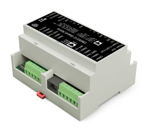 Chromateq DIN-E 2048 DIN Rail USB & Ethernet to DMX Stand Alone Interface & Software (Download Only)