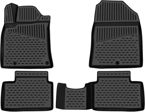 ✅ ECOLOGICI E SENZA ODORE: I tappetini Element sono realizzati in materiale TPE 100% riciclabile, senza utilizzo di PVC o sostanze nocive. Sono privi di odori sgradevoli (senza BPA, senza piombo) garantendo un ambiente sano e pulito per te e i tuoi passeggeri.