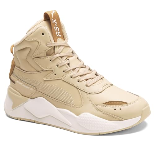 PUMA Mens Rs-X High Sneakers Shoes Casual - Beige - Size 5.5 M2