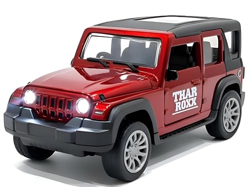 Thar Roxx-Style Premium Car Toy for Kids | DieCast Metal Pull-Bac...