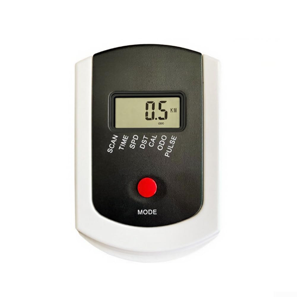 Honseadek Multifunction LCD Display Screen for Stationary Exercise Bike and Treadmill, Heart Rate and Speed Tracking Fitness Monitor with Calorie Counter