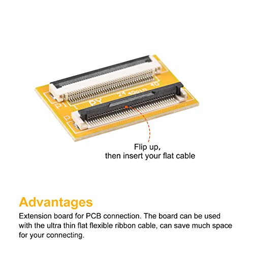 Placa Extensión FFC FPC 40 Pines 0.5mm Pack 2 miniatura 4