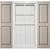 Mid-America 00021459008 Standard Size Williamsburg Double Panel Vinyl Shutters, w/Installation Shutter-Lok's & Matching Screws (Per Pair), 008, 14 3/4"W x 59"H, Clay