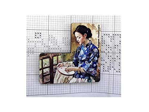 Amazon.com: Pattern marker window Cross Stitch and embroidery tool ...
