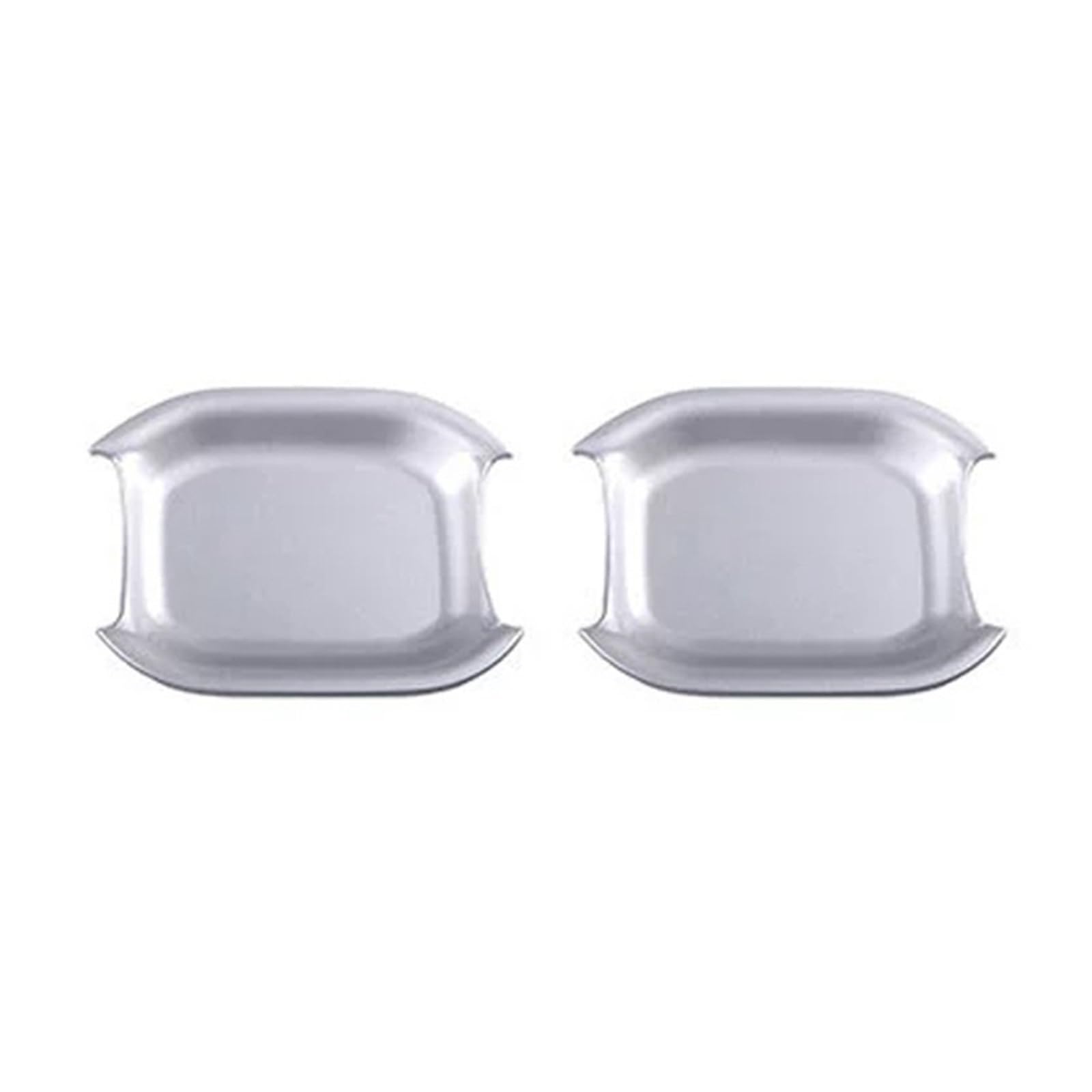 Uchwyt do drzwi Pasuje do Jeepa, pasuje do Wranglera, pasuje do Rubicona 2018-2021 Drzwi, klamka do drzwi, akcesoria pokrowiec na klamkę drzwi samochodu(2 door bowl A-silver)