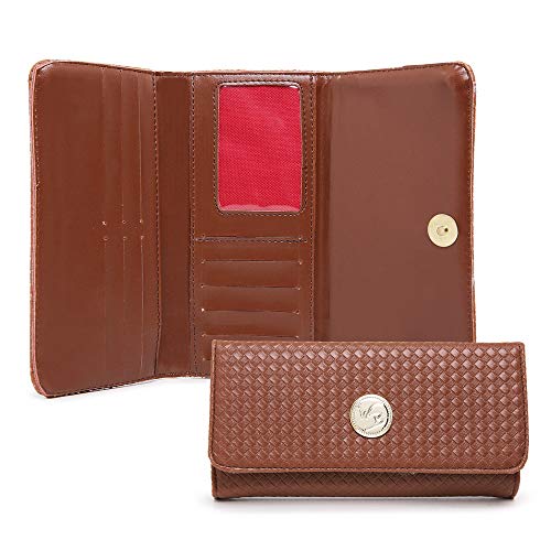 Kit Bolsa + Carteira Willibags Feminina + Transversal Removível (CARAMELO)
